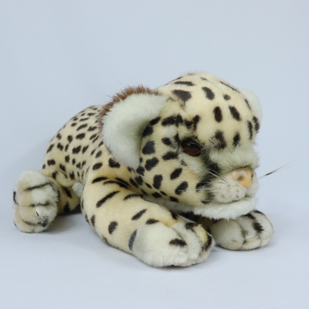 Vintage Avanti Wallace Berrie Applause Cheetah Plush Stuffed Animal Cat 1984